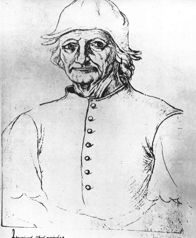 Portrait of Hieronymus Bosch by Hieronymus Bosch